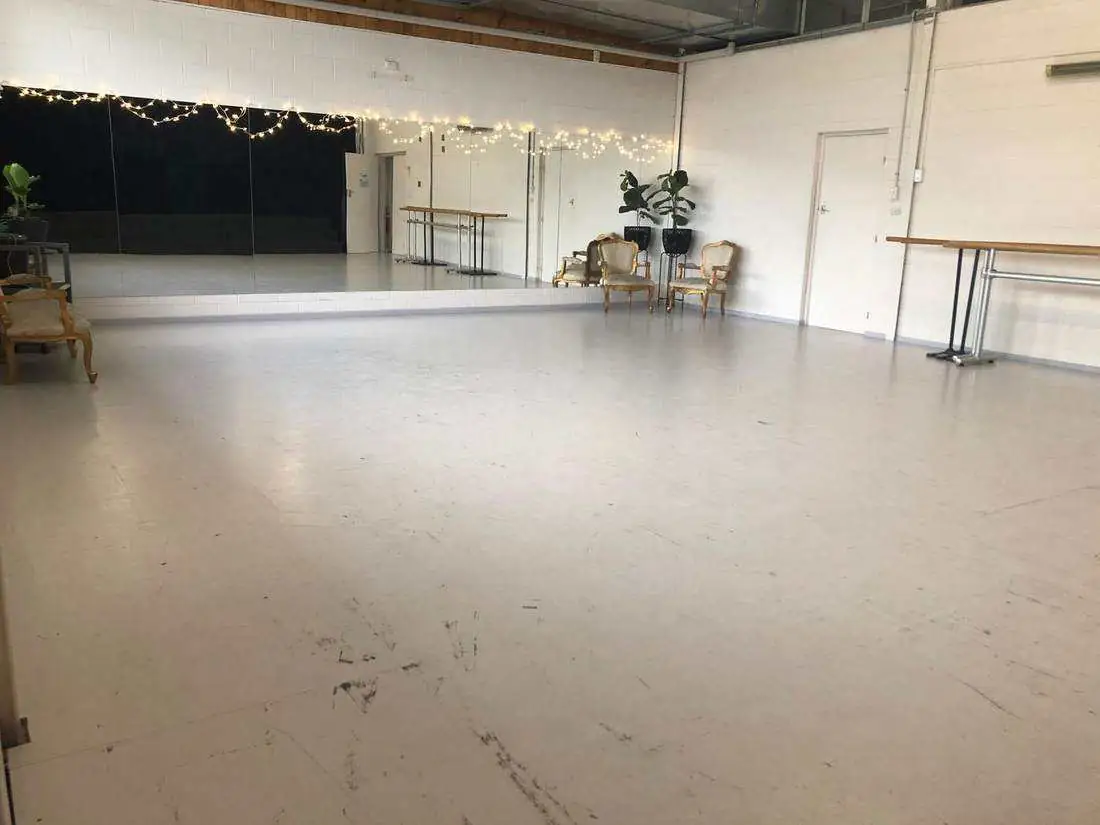 Studio 1, the mirrored dance studio
